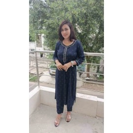 Hevi reyon kurti with pant