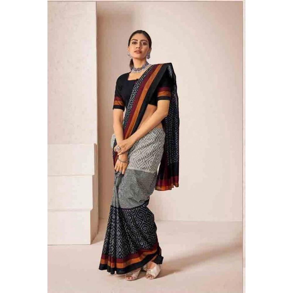 Premium Quality Mul-Mul Cotton Saree