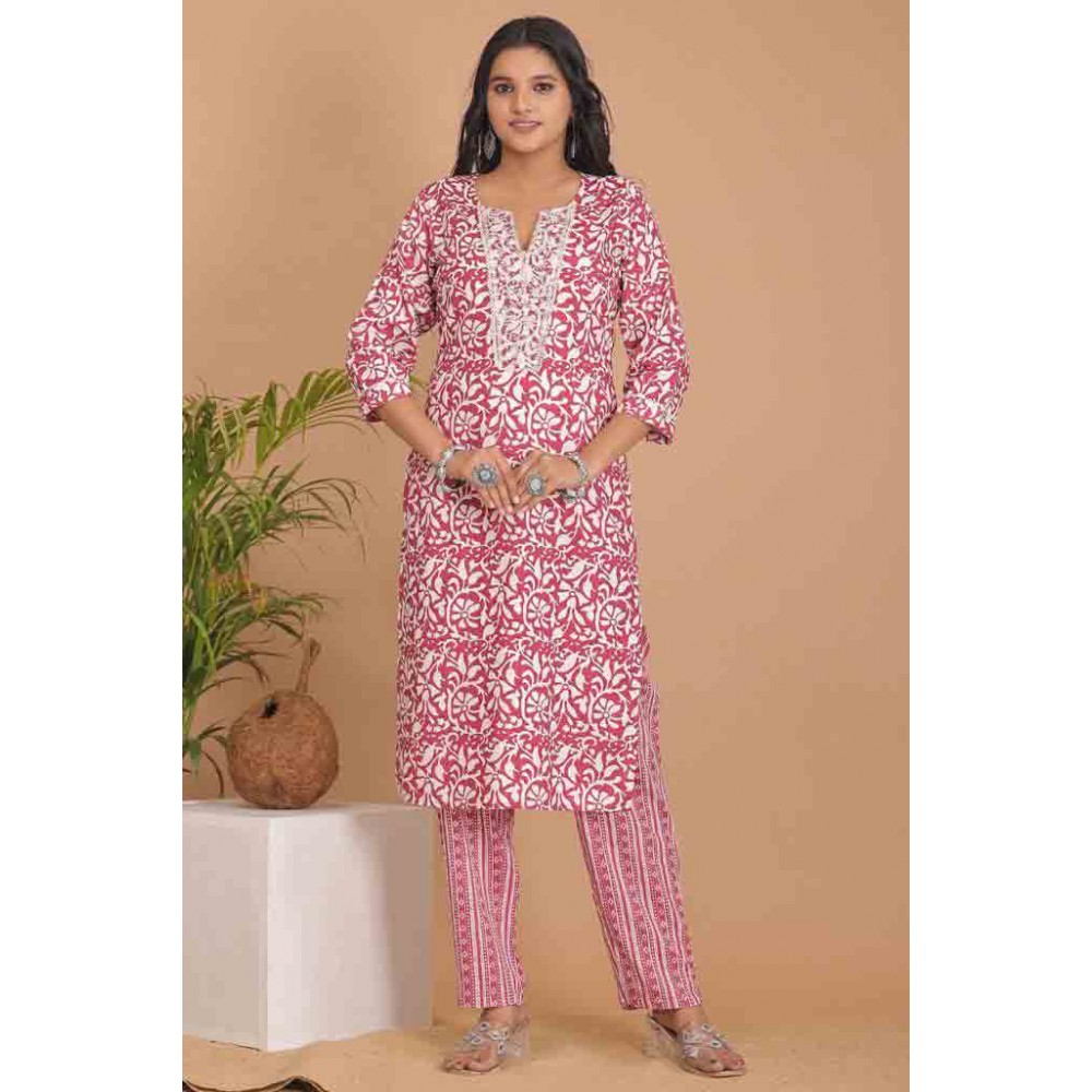 Rayon Kurti Pant 