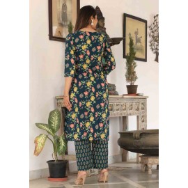 Cotton kurti Pant with Dupatta