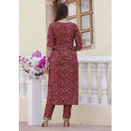 Rayon Kurti Pant with Dupatta