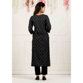 Cotton Kurti Pant with Dupatta