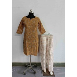 Cotton kurti Pant