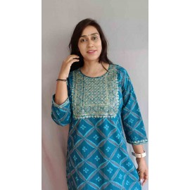 Cotton Kurti With Pant