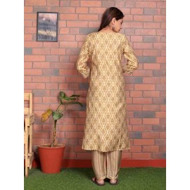 Modal Silk Kurti Pant with Dupatta