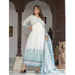 Cotton Anarkali Kurti with Dupatta