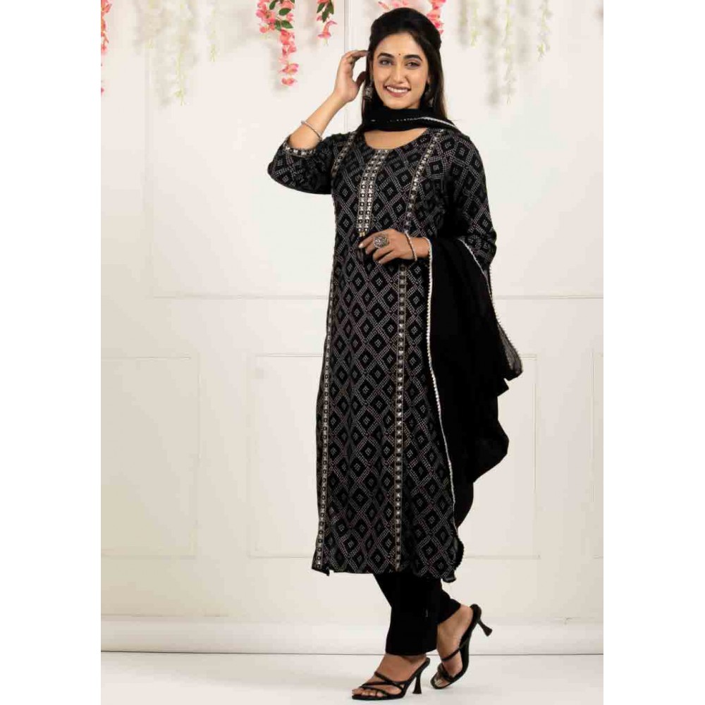 Cotton Kurti Pant with Dupatta