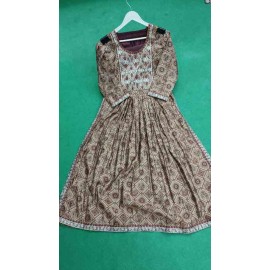 Modal silk kurti Pant with Dupatta