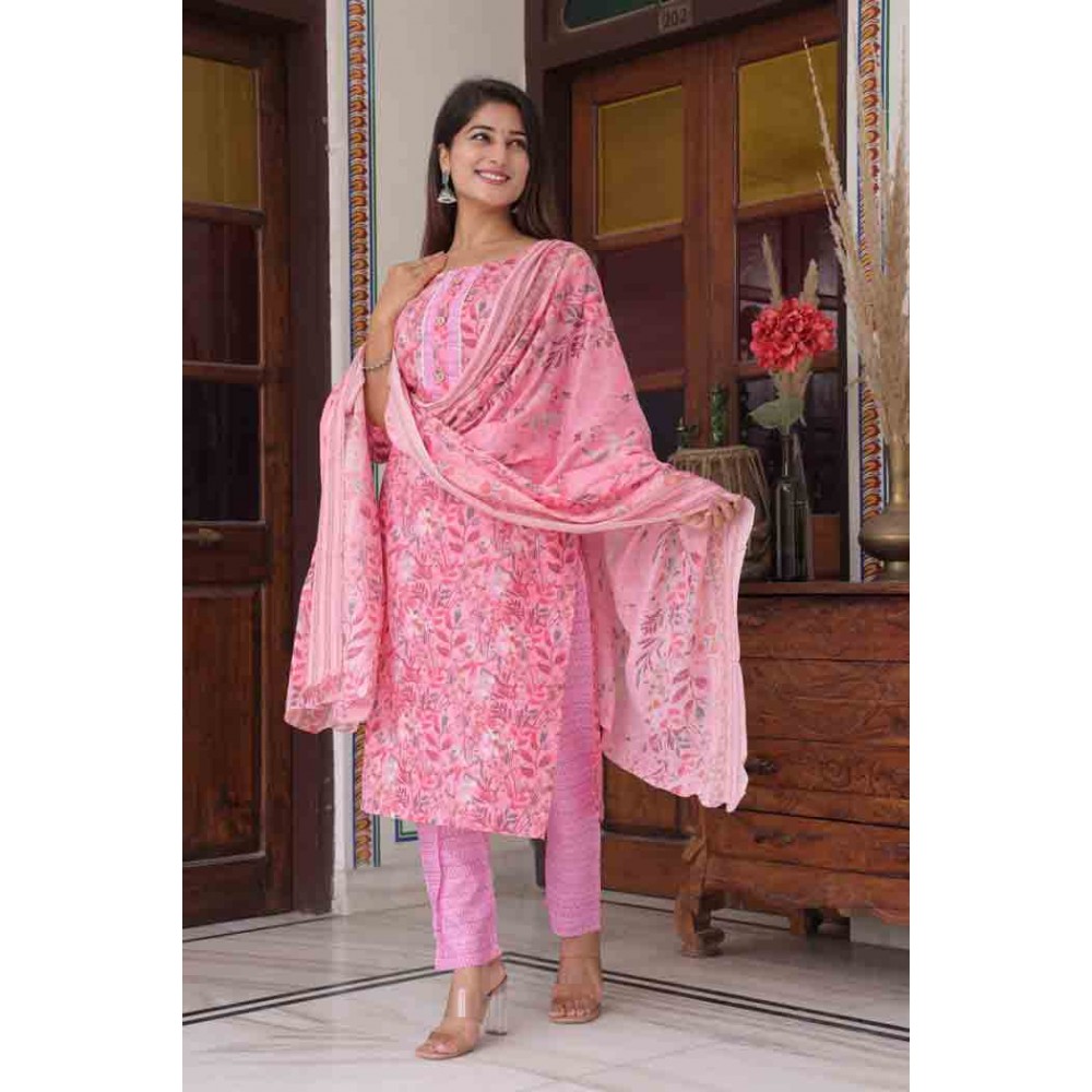 Kurti Pant with Dupatta