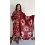 Muslin kurti Pant with Dupatta