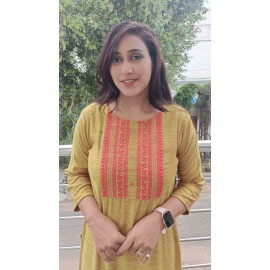 Hevi reyon kurti with pant