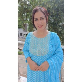 Kurti Pant with Dupatta