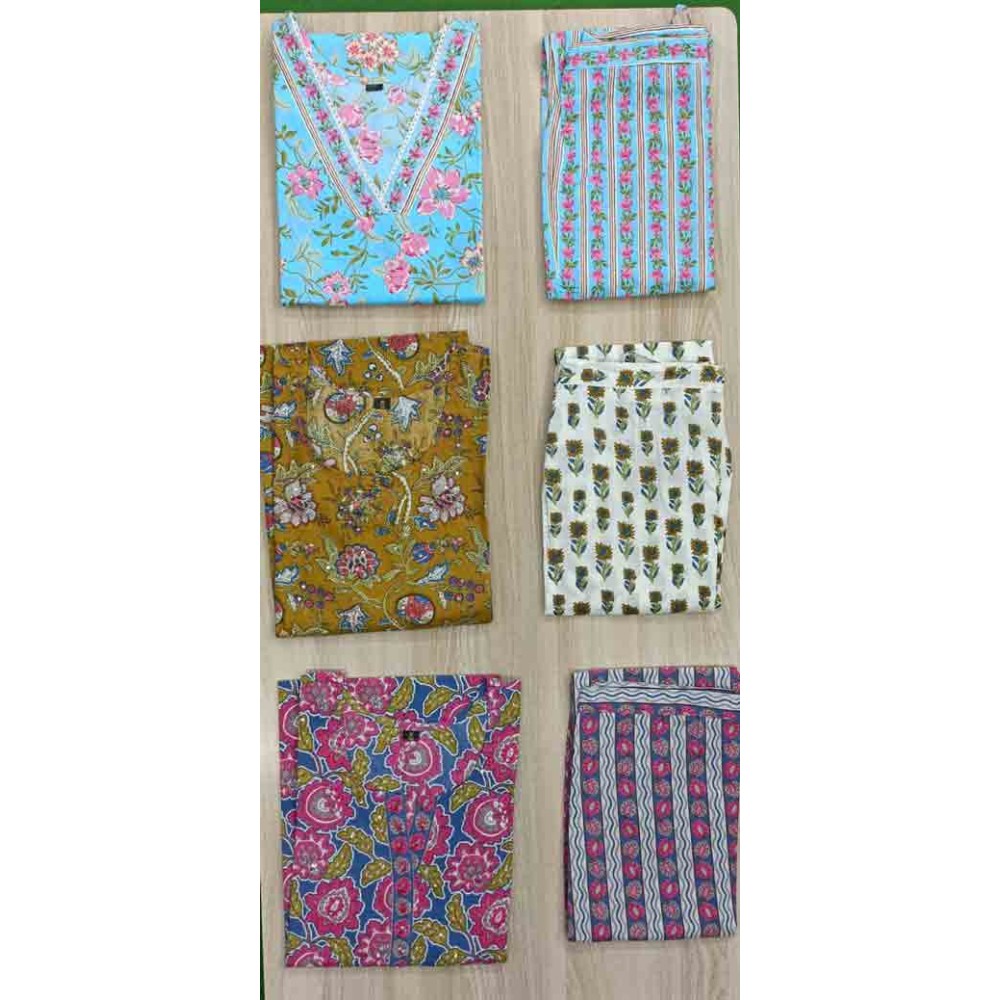 Cotton kurti With Pant