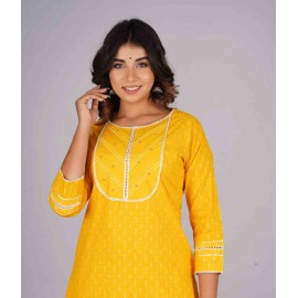 Cotton kurti Pant