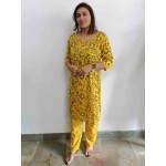 Rayon kurti With Pant