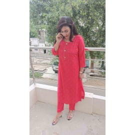 Hevi reyon kurti with pant