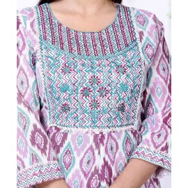 Cotton 60 - 40 kurti Pant with Dupatta