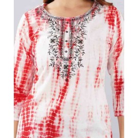 Cotton kurti pant with dupatta