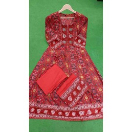 Cotton kurti Pant with Dupatta