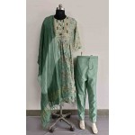 Modal silk kurti Pant with Dupatta