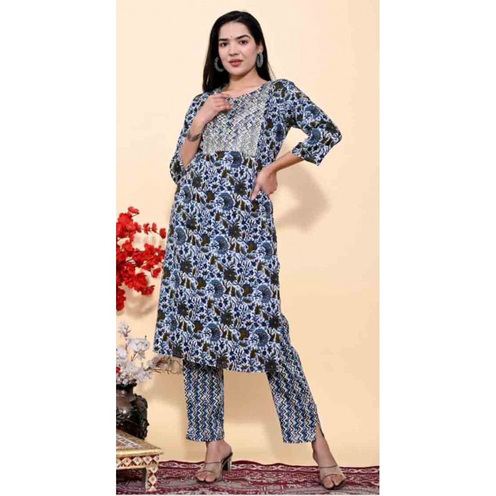 Rayon kurti With Pant