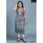 Presenting Printed Muslin Kurti with Legging Set