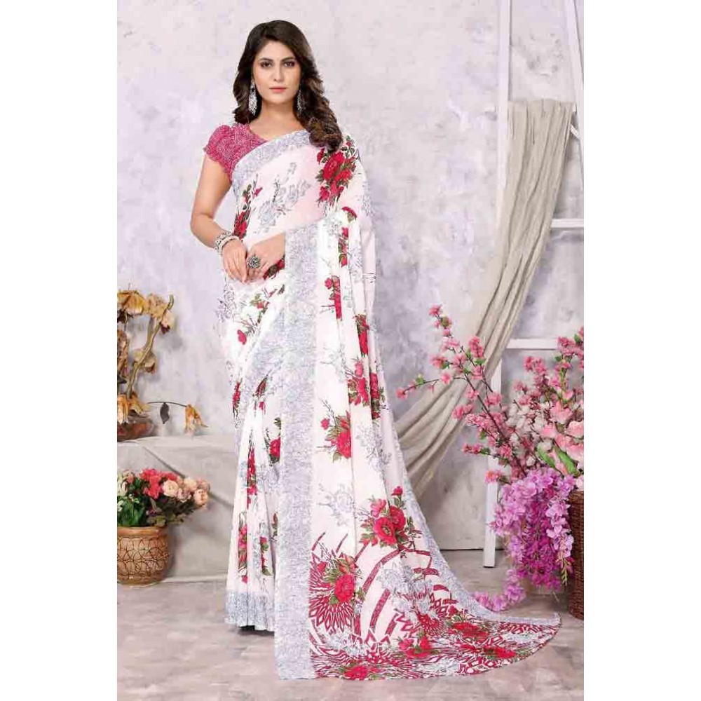 Georgette Saree Collection