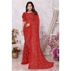 Georgette Saree Collection Printed