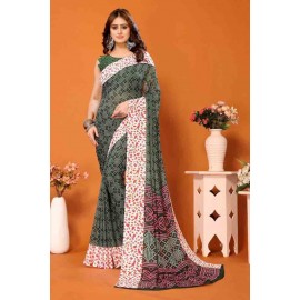 Printed Georgette Saree Collection