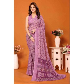  Printed Georgette Saree Collection