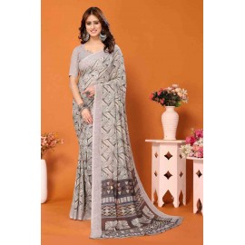  Printed Georgette Saree Collection
