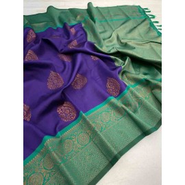 Pattu Kanjivaram Banarasi Silk Saree premium quality