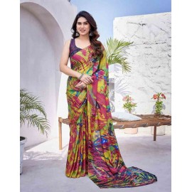 Printed Chiffon Saree Collection