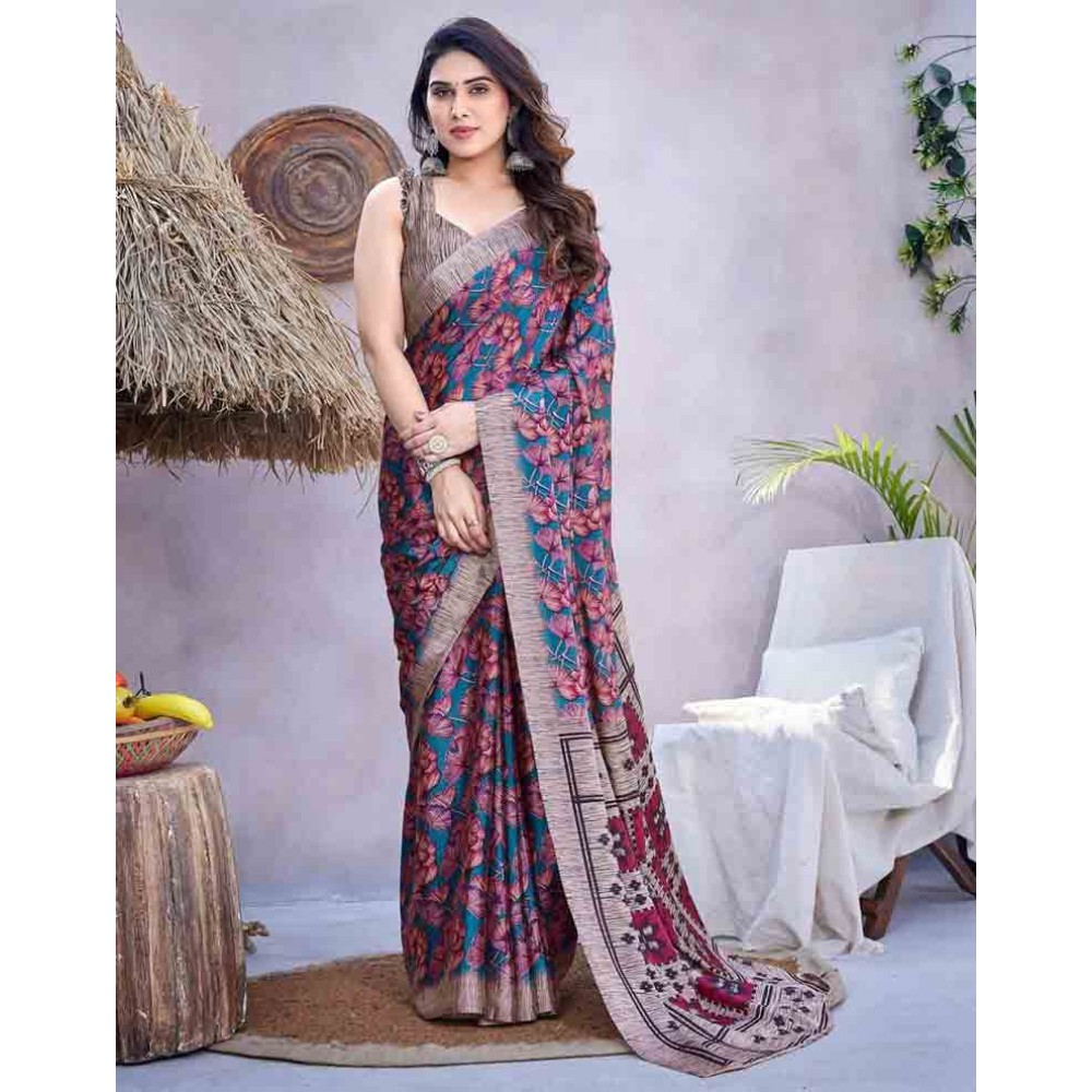 Printed Chiffon Saree Collection