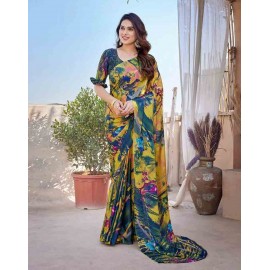 Printed Chiffon Saree Collection