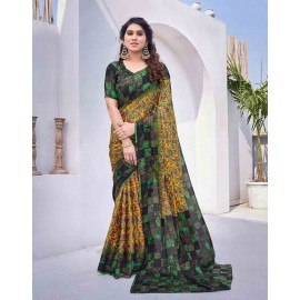 Printed Chiffon Saree Collection