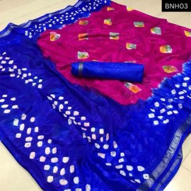 Pure Bandhani Silk Saree Collection