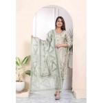 Muslin kurti Pant with Dupatta