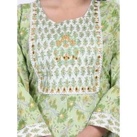 Cotton 60 - 40 kurti Pant with Dupatta