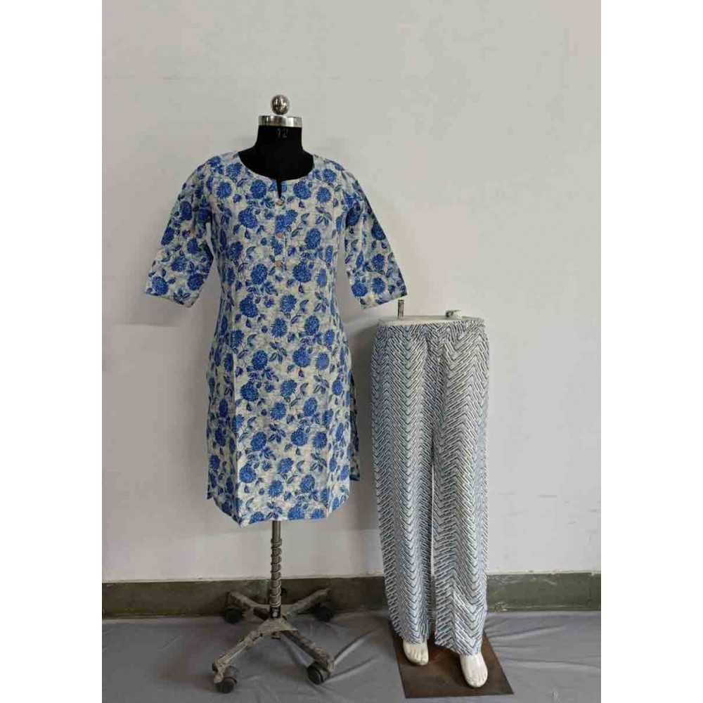 Cotton kurti Pant