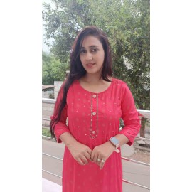 Hevi reyon kurti with pant