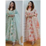 Cotton kurti Pant with Dupatta