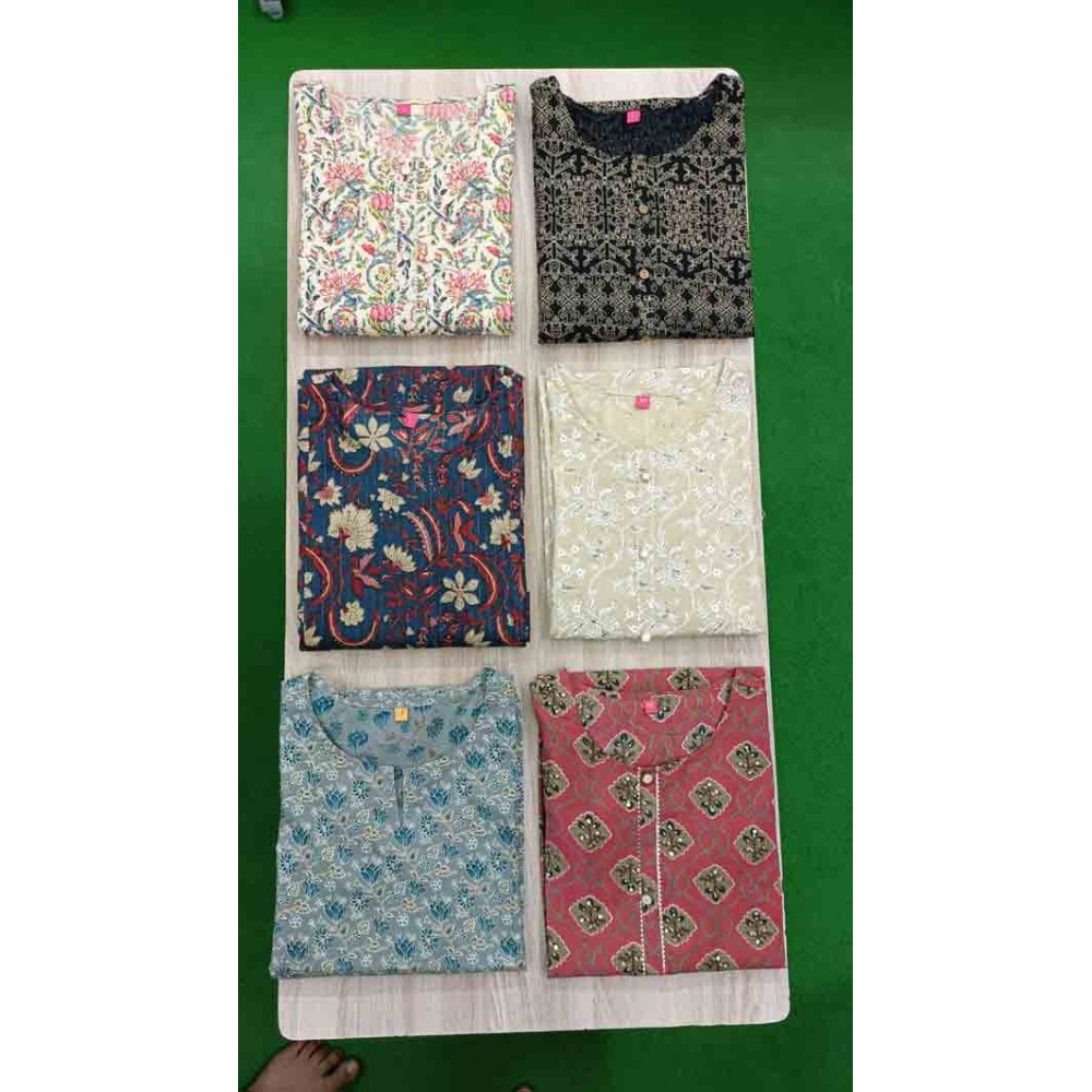 Mix colour Mix Design kurti