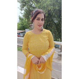 Rayon Kurti Pant with Dupatta