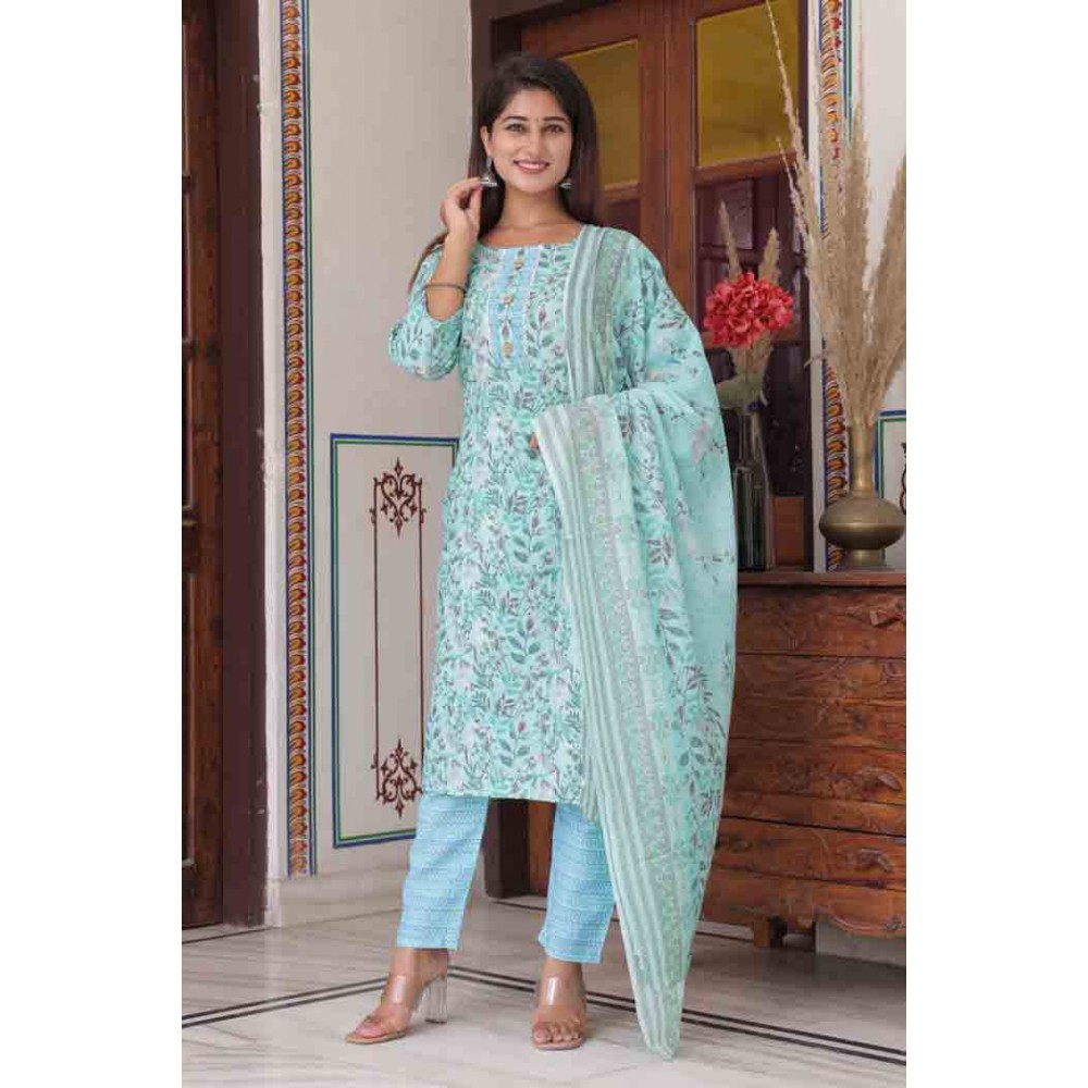 Kurti Pant with Dupatta