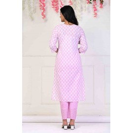 Cotton Kurti Pant with Dupatta