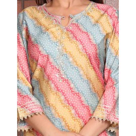 Modal Silk Kurti Pant with Dupatta