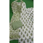 Cotton kurti Pant with Dupatta