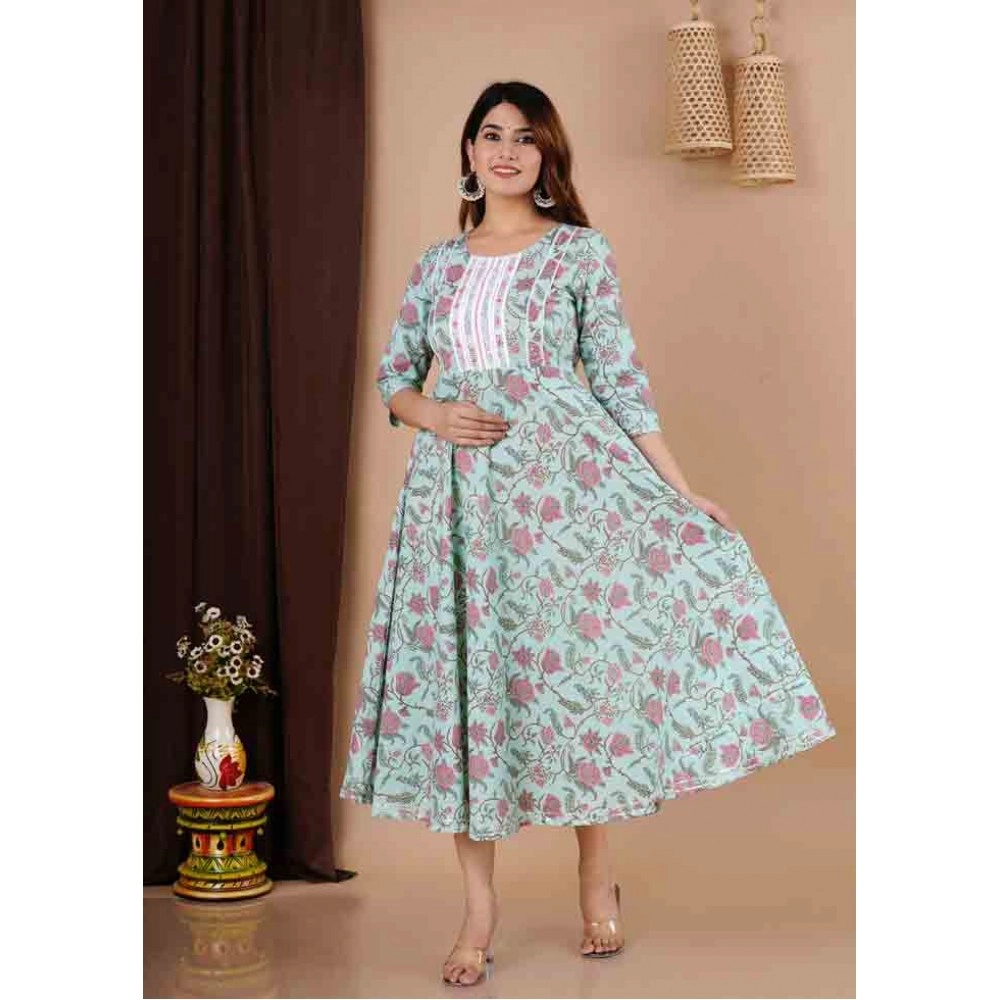 Cotton Anarkali kurti