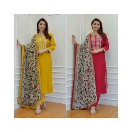 Designer Rayon Cotton Set